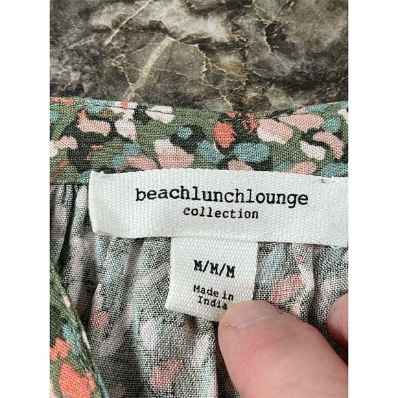 Beachlunchlounge Women's Floral Maxi Dress Multicolor Size M Casual - Picture 4 of 11